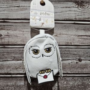 Harry Potter Hedwig Zipper Keychain Pouch NWT